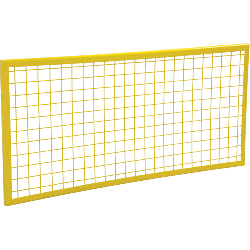 Wire Mesh Partition Components - Panels, 2' H x 4' W Sidevic Inc.