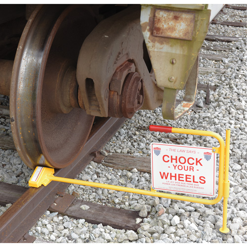 Flag Rail Chock Sidevic Inc.