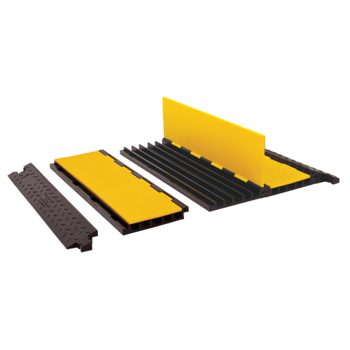 Yellow Jacket&reg; Cable Protector System, 5 Channels, 36" L x 19.75" W x 2" H Sidevic Inc.
