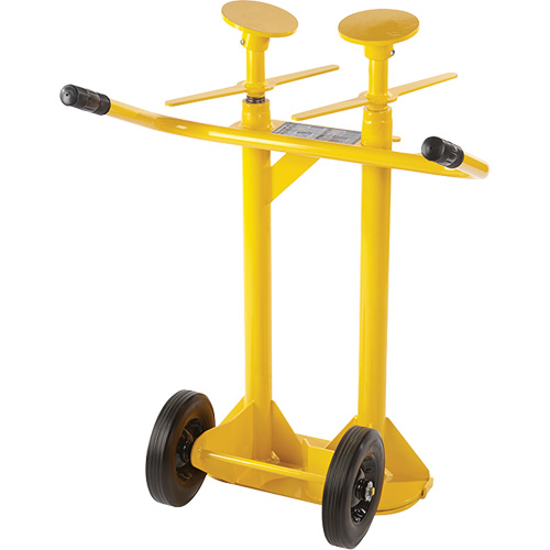 Two-Post Trailer-Stabilizing Jack Stands, 50 tons Lift Capacity Sidevic Inc.