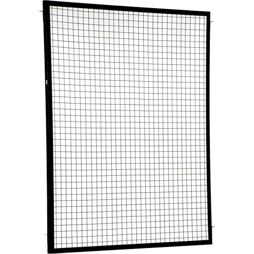 Panneau de protection p&eacute;rim&eacute;trique ajustable, 6' h x 5' la, Noir Sidevic Inc.