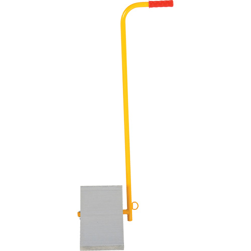 Aluminum Wheel Chock With Handle, 7" W x 11-7/8" D x 7-11/16" H Sidevic Inc.