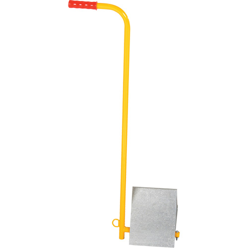 Aluminum Wheel Chock With Handle, 7" W x 11-7/8" D x 7-11/16" H Sidevic Inc.