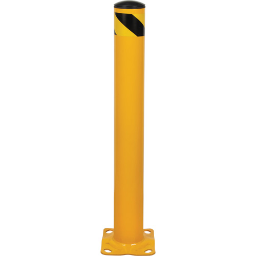 Butoir, Acier, 36" h x 4-1/2" la, Jaune Sidevic Inc.