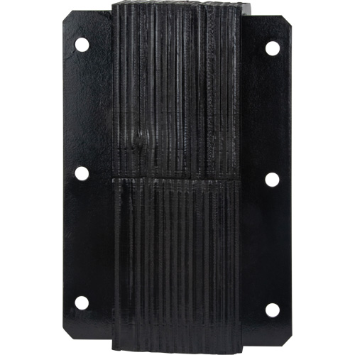 Laminated Dock Bumpers, Vertical, Rubber, 11" W x 6" D x 20" H Sidevic Inc.