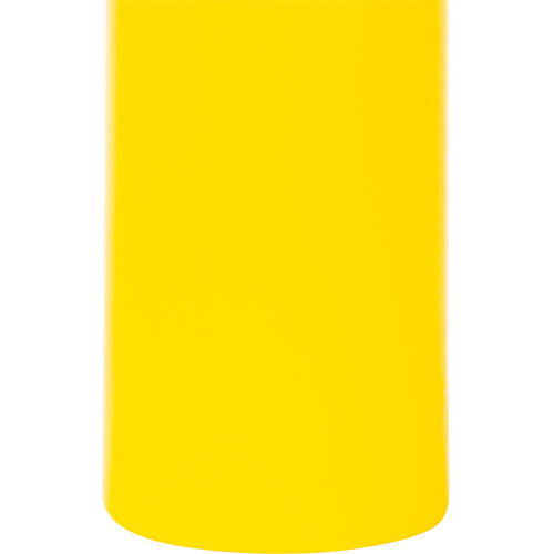Capuchon en poly&eacute;thyl&egrave;ne pour borne de protection, 4-1/2" dia. x 52" l, Rouge/Jaune Sidevic Inc.
