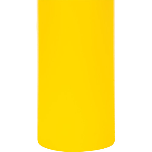 Capuchon en poly&eacute;thyl&egrave;ne pour borne de protection, 4-1/2" dia. x 64" l, Rouge/Jaune Sidevic Inc.