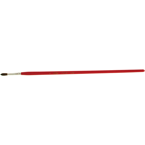 Round Marking Paint Brush, 5/32" Brush Width, Camel Hair, Wood Handle Sidevic Inc.