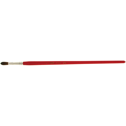 Round Marking Paint Brush, 1/4" Brush Width, Camel Hair, Wood Handle Sidevic Inc.