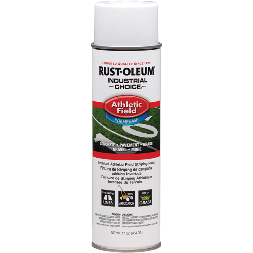 Industrial Choice&reg; AF1600 Athletic Field Striping Paint, White, 17 oz., Aerosol Can Sidevic Inc.