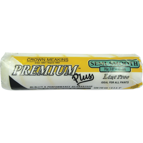 Manchon de rouleau &agrave; peinture non pelucheux professionnel, Nap 10 mm (3/8"), 240 mm (9-1/2") l Sidevic Inc.