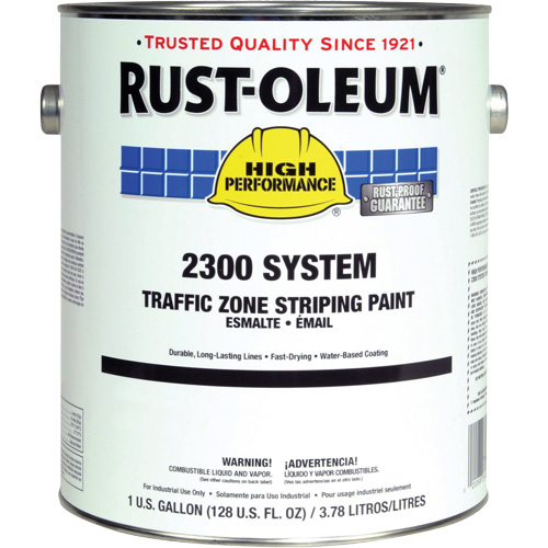 2300 System Traffic Zone Striping Paint, Yellow, 5 gal., Gallon Sidevic Inc.