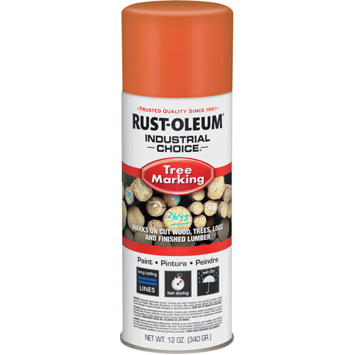 Peinture pour le marquage des arbres Industrial Choice T1600, Rose fluorescent, 16 oz Sidevic Inc.