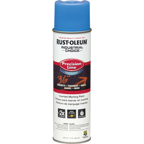 M1800 Water-Based Precision Line Marking Paint, 17 oz., Aerosol Can Sidevic Inc.