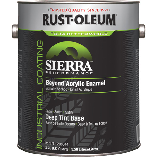 Sierra Performance Beyond Acrylic Enamel, Gallon, Tint Base Sidevic Inc.