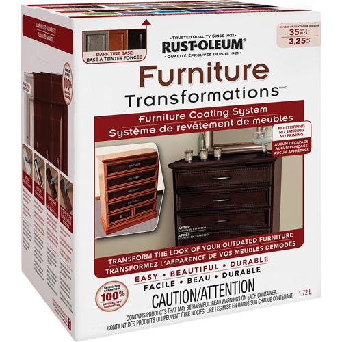 Furniture Transformations&reg; Furniture Coating System, 1.72 L, Kit, Tint Base Sidevic Inc.