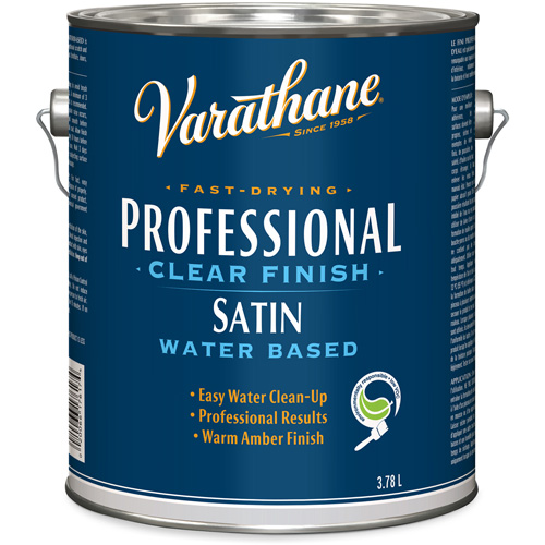 Fini professionnel Varathane, 3,78 L, Transparent, Satin Sidevic Inc.