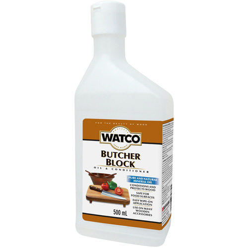 Conditionneur &agrave; lhuile pour &eacute;tal Watco, 473 ml, Transparent, Transparent Sidevic Inc.