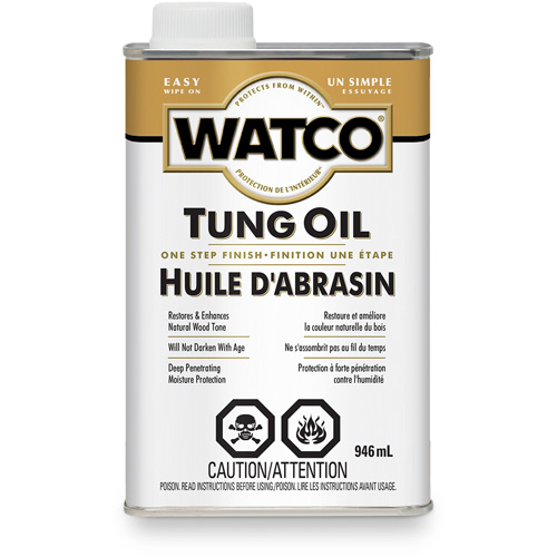 Huile dabrasin Watco, 946 ml, Transparent, Transparent Sidevic Inc.