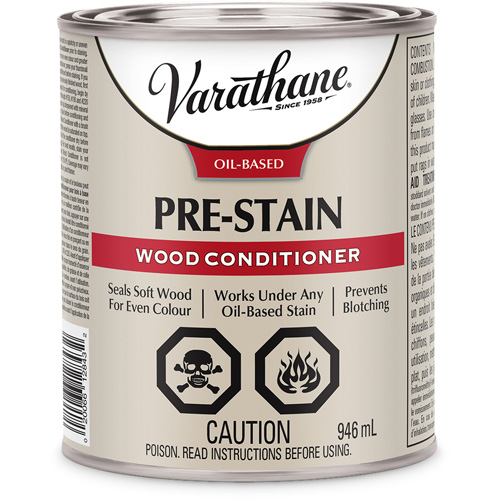 Conditionneur de bois de premi&egrave;re qualit&eacute; Varathane, 946 ml, Transparent Sidevic Inc.