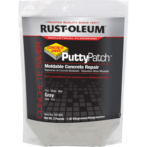 Mat&eacute;riau de ragr&eacute;age Concrete Saver Putty Patch, Sac, Gris Sidevic Inc.