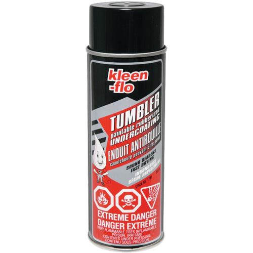 Tumbler Paintable Rubberized Undercoating, 550 g, Aerosol Can Sidevic Inc.