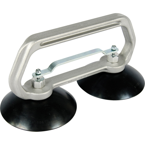 Appareils &agrave; ventouses - Ventouse double industrielle, 75 lb Capacit&eacute;, 5", Barre &agrave; tirer, 10" Longueur de la manche Sidevic Inc.