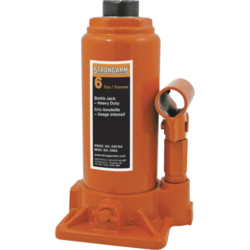 306A Bottle Jack, 6 Ton(s), 16" Raised Height Sidevic Inc.