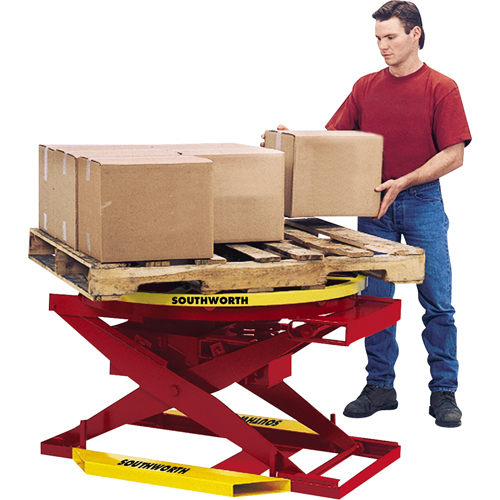 Pallet Pal&reg; 360 Air Pneumatic Palletiser, 48" L x 36" W, 4500 lbs. Cap. Sidevic Inc.