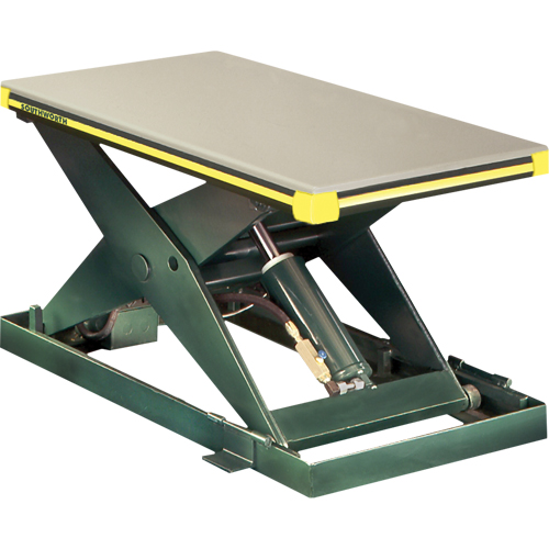 Hydraulic Backsaver Scissor Lift Table, Steel, 48" L x 36" W, 2000 lbs. Capacity Sidevic Inc.
