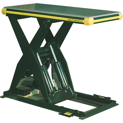Hydraulic Backsaver Scissor Lift Table, Steel, 48" L x 36" W, 4000 lbs. Capacity Sidevic Inc.