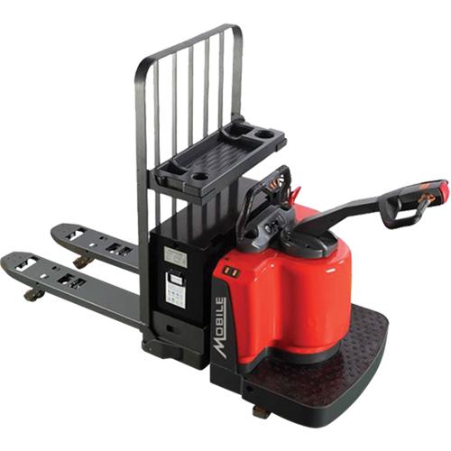 HESPT60N Heavy-Duty Self-Propelled Electric Pallet Truck, 6000 lbs. Cap., 48" L x 27" W Sidevic Inc.