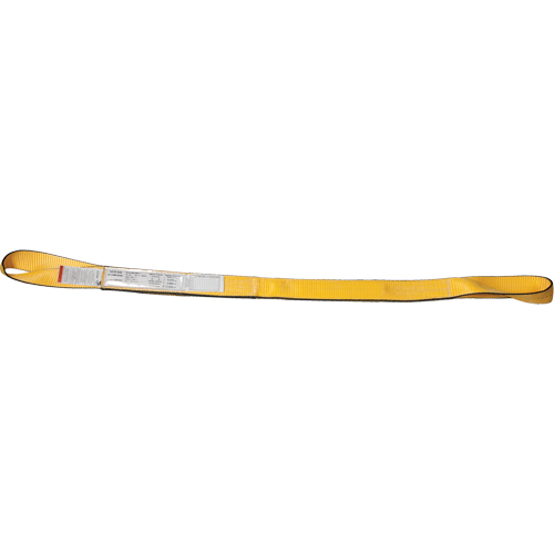 &eacute;lingues de levage en polyester, Pli Simple, Oeillets renvers&eacute;s, Type 4, 3" la x 3' lo, Capacit&eacute; verticale 4700 lb Sidevic Inc.