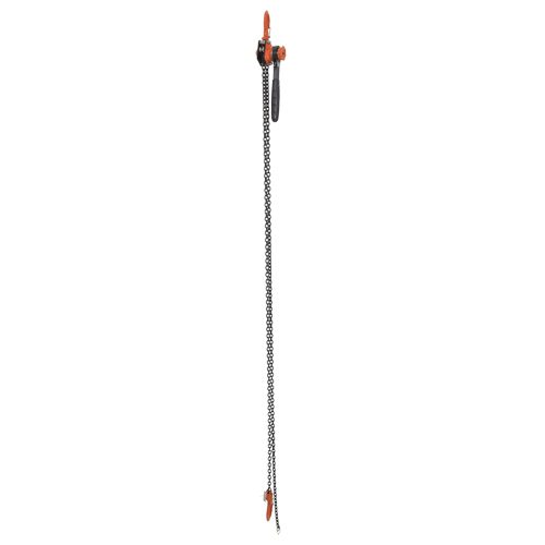 Mini Lever Hoist, 10' Lift, 1000 lbs. (0.5 tons) Capacity, Steel Chain Sidevic Inc.