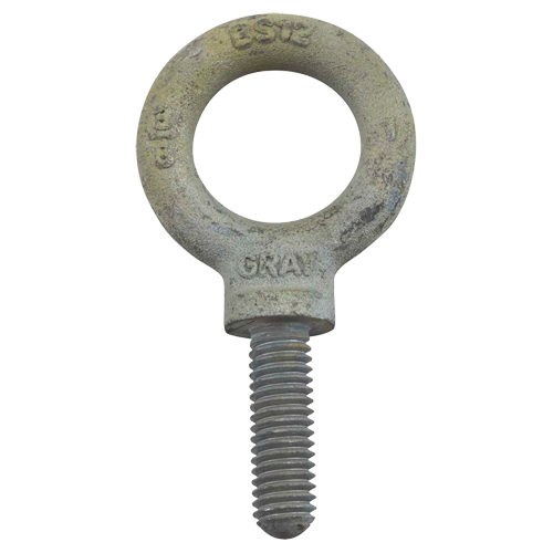 Eye Bolt, 2-13/16" Dia., 2" L, Galvanized, 7200 lbs. (3.6 tons) Capacity Sidevic Inc.