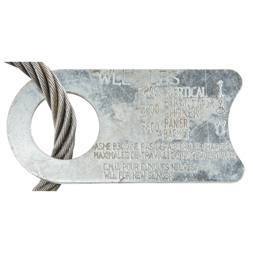 Wire Rope Lifting Sling - Eye & Eye Sidevic Inc.