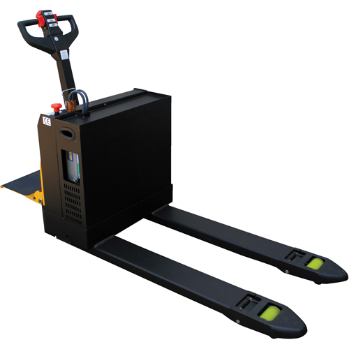 Fully Powered Electric Pallet Truck With  Stand-On Platform, 4500 lbs. Cap., 48" L x 30.25" W Sidevic Inc.