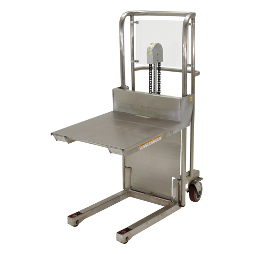 Gerbeur Hefti-Lift, M&eacute;canisme Pompe au pied, Capacit&eacute; de 450 lb, Levage max de 45-5/8" Sidevic Inc.