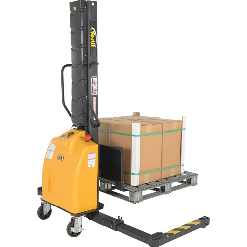 Gerbeur motoris&eacute; avec m&acirc;t &eacute;troit, Fonctionnement &eacute;lectrique, Capacit&eacute; 1000 lb, Lev&eacute;e max 63" Sidevic Inc.