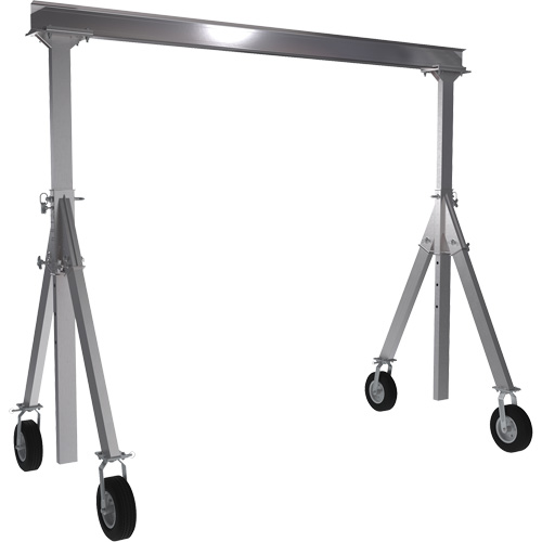 Grue-portique ajustable en aluminium, 10' lo, Capacit&eacute; 1500 lb (0,75 tonne) Sidevic Inc.