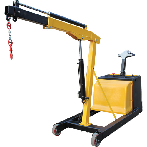 Grue d'atelier &eacute;lectrique, Lev&eacute;e 8,8', 1500 lb (0,75 tonne), 44-1/4" bras, 62-1/4" ha Sidevic Inc.