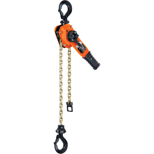 Series 653-A Ratchet Lever Hoist, 10' Lift, 3000 lbs. (1.5 tons) Capacity, Steel Chain Sidevic Inc.