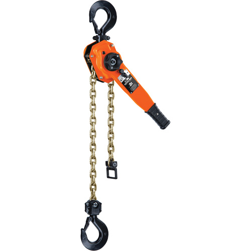 Series 653-A Ratchet Lever Hoist, 10' Lift, 6000 lbs. (3 tons) Capacity, Steel Chain Sidevic Inc.