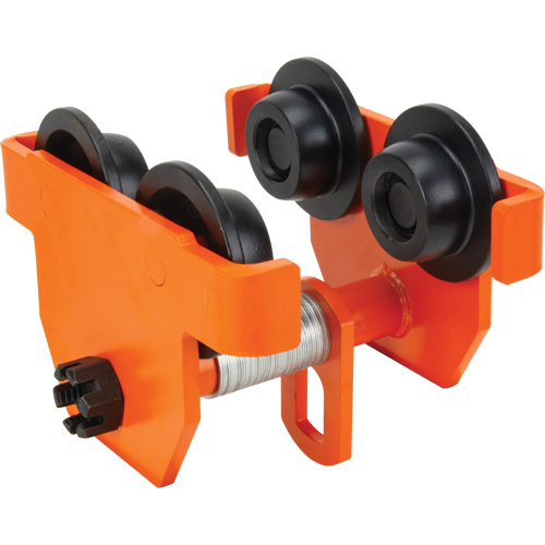 Adjustable Trolley with Safety Plates, 6000 lbs. (3 tons) Sidevic Inc.