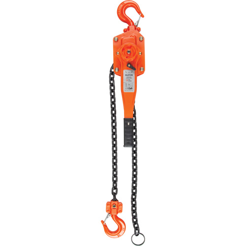 Lever Hoist, 10' Lift, 12000 lbs. (6 tons) Capacity, Alloy Steel Chain Sidevic Inc.