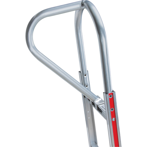Knocked Down Hand Truck, P-Handle Handle, Aluminum, 52" Height, 500 lbs. Capacity Sidevic Inc.