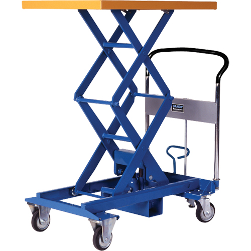 Dandy Lift Scissor Lift Table, 34-4/5" L x 23-3/5" W, Steel, 770 lbs. Capacity Sidevic Inc.