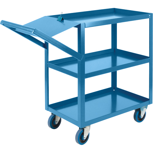 Chariots &agrave; cueillette, 36" h x 18" la x 46" p, 3 Tablettes, Capacit&eacute; 1200 lb Sidevic Inc.