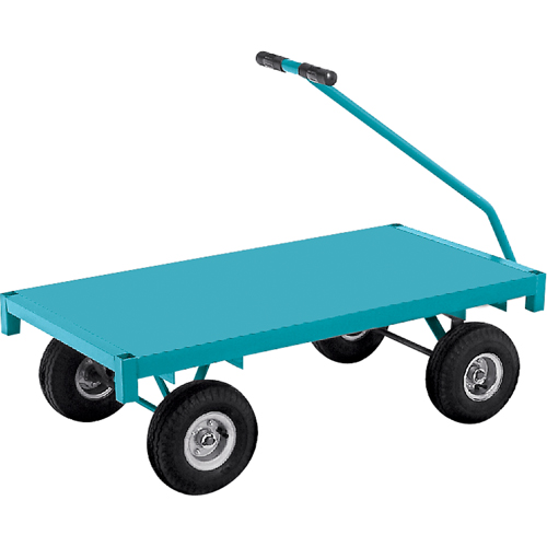 Platform Trucks - Ergonomic Platform Wagon Trucks, 24" W x 48" L, 1000 lbs. Capacity Sidevic Inc.