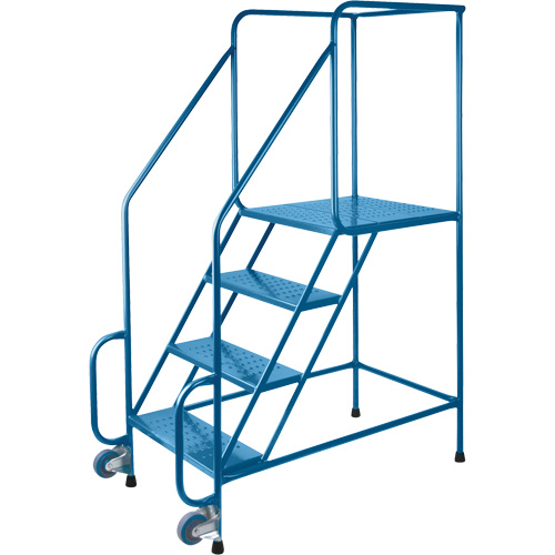 &eacute;chelles Tilt-N-Roll, Acier, 4 marches, Largeur 22", 24" p x 38" h marche pali&egrave;re Sidevic Inc.